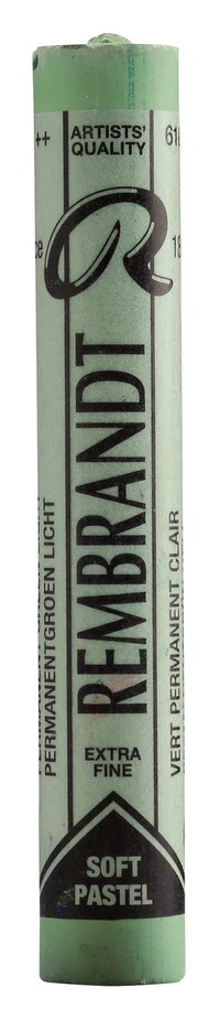 Rembrandt Soft Pastel Permanent Green Light 618.9