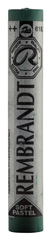 Rembrandt Soft Pastel Permanent Green Deep 619.3