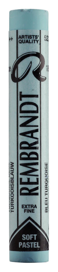 Rembrandt Soft Pastel Turquoise Blue 522.10