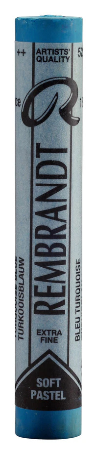 Rembrandt Soft Pastel Turquoise Blue 522.5 Rembrandt Soft Pastel Turquoise Blue 522.5