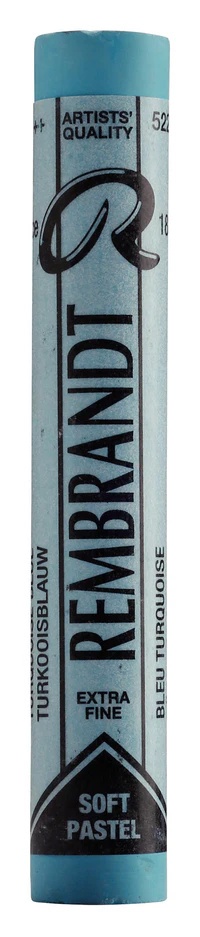 Rembrandt Soft Pastel Turquoise Blue 522.8